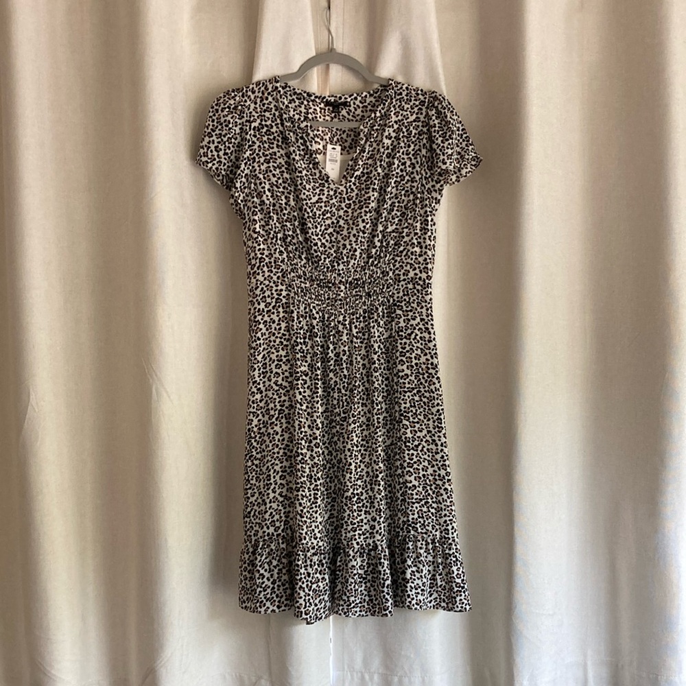 NWT ✨ Talbots Leopard Print Classic Dress